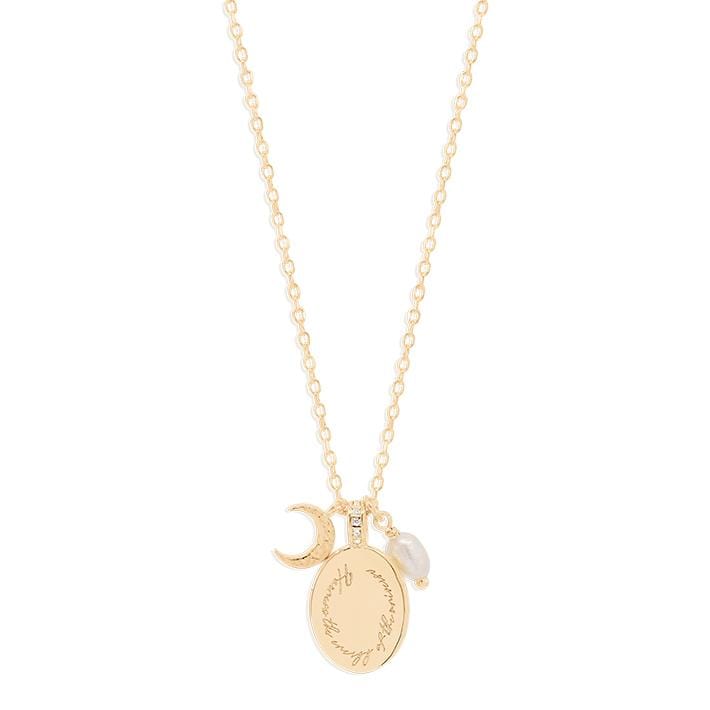 By Charlotte - Dream Weaver Necklace - Gold