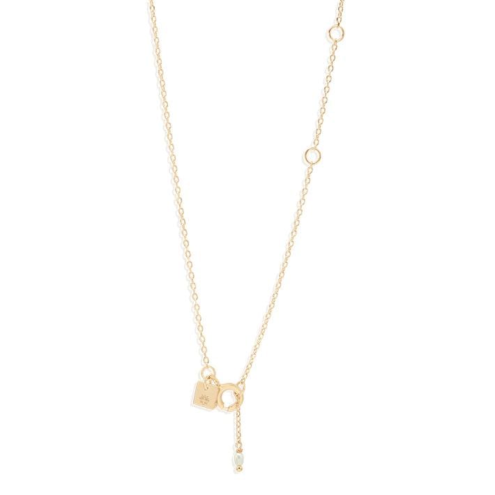 By Charlotte - Dream Weaver Necklace - Gold