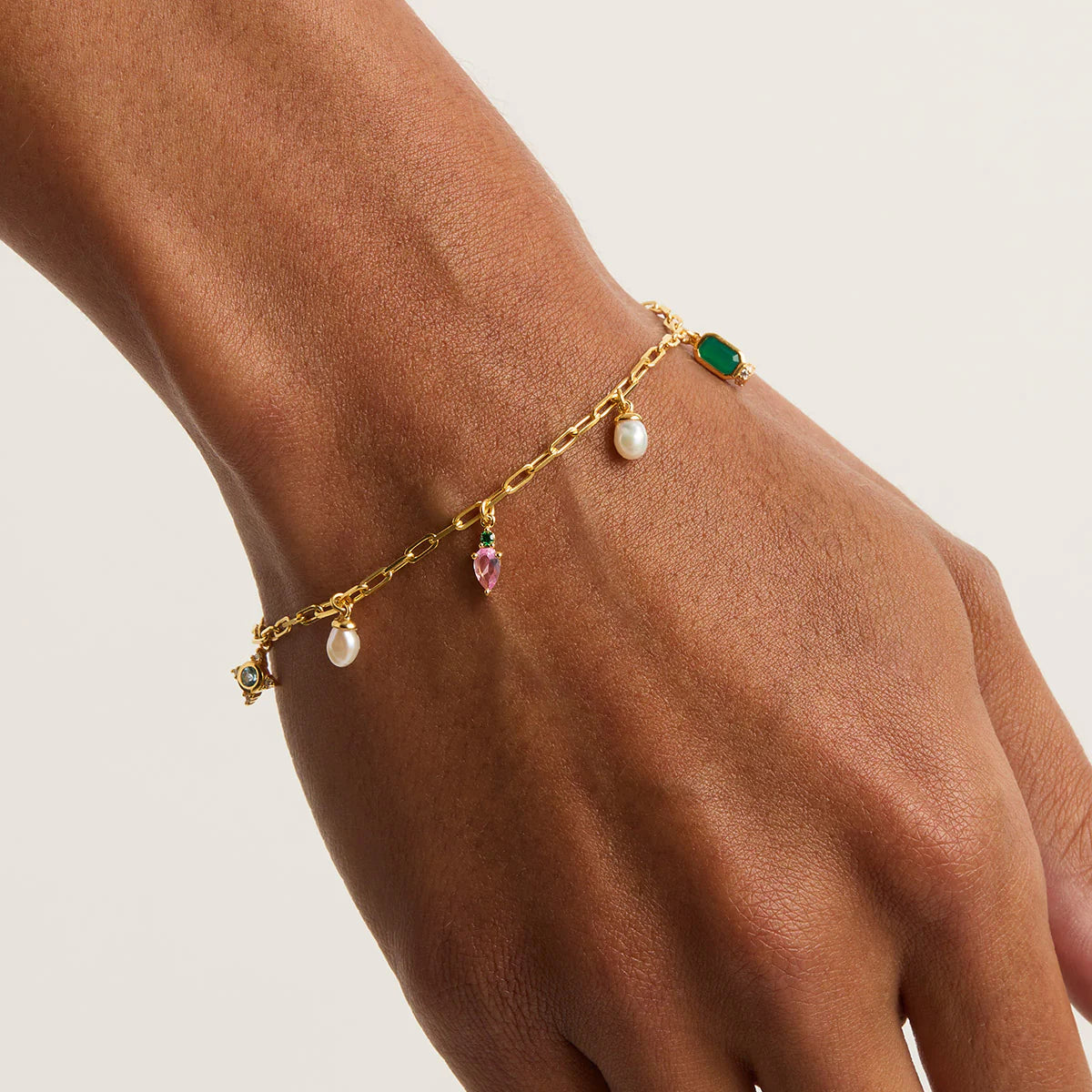 By Charlotte - Connect To The Universe Bracelet - Gold