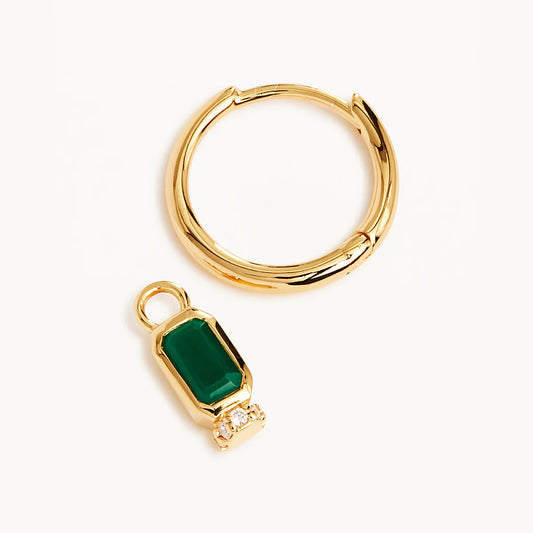 By Charlotte - Strength Within Hoops - Gold