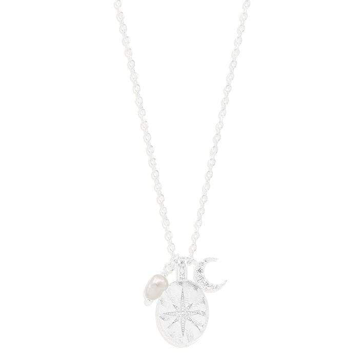 By Charlotte - Dream Weaver Necklace - Silver