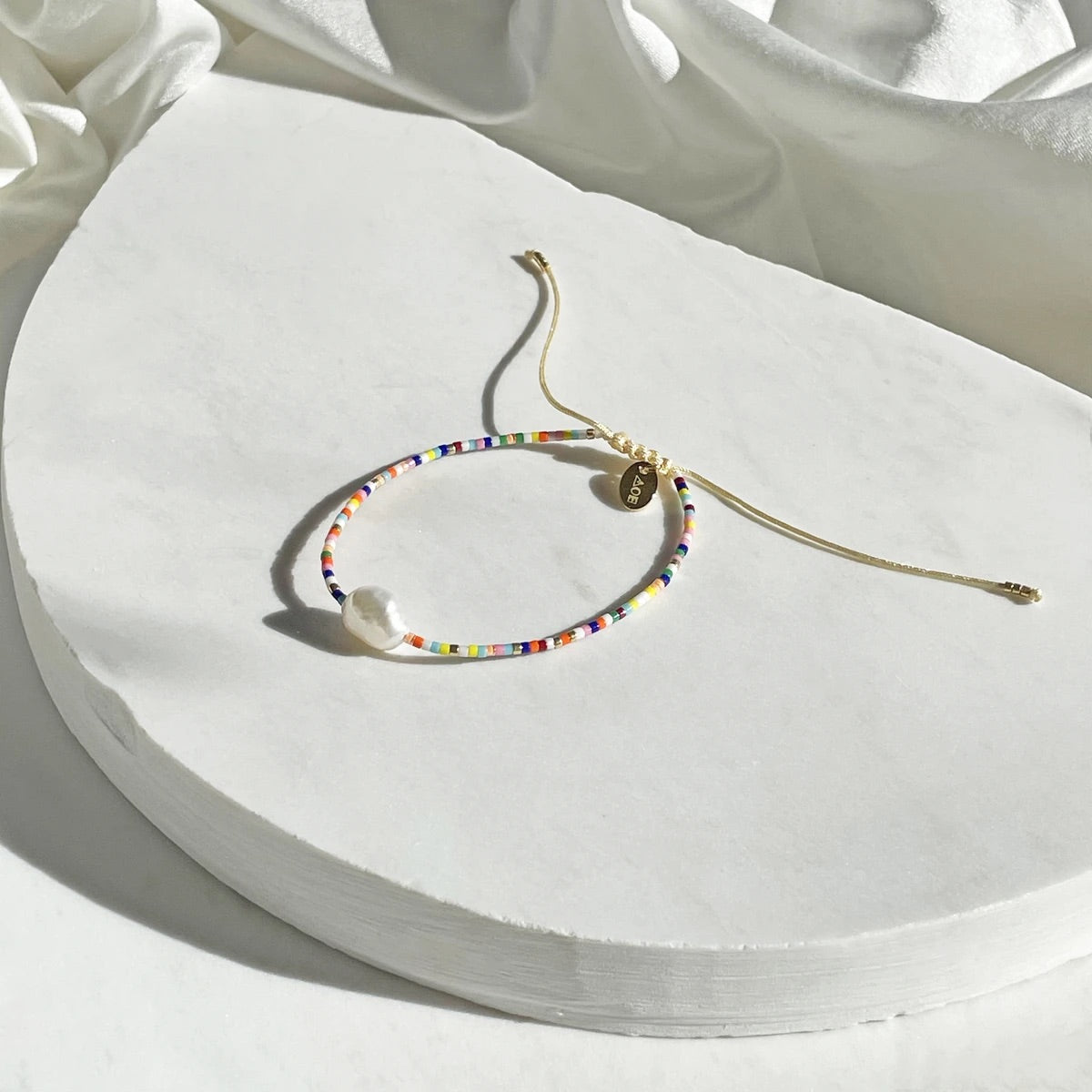 Arms Of Eve - Marley Gold & Pearl Bracelet