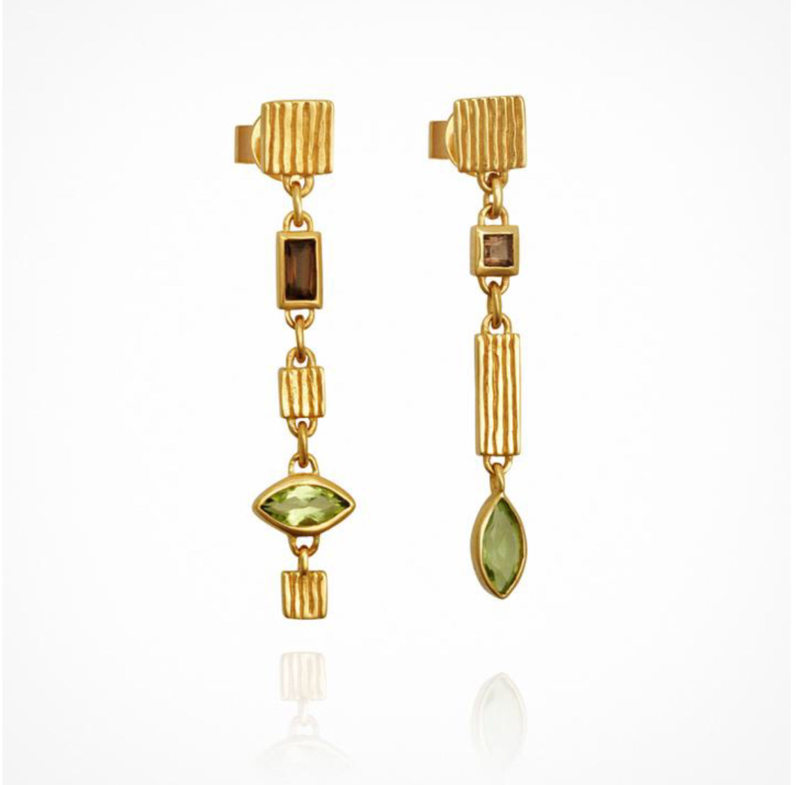 Temple Of The Sun - Cindi Earrings - Gold