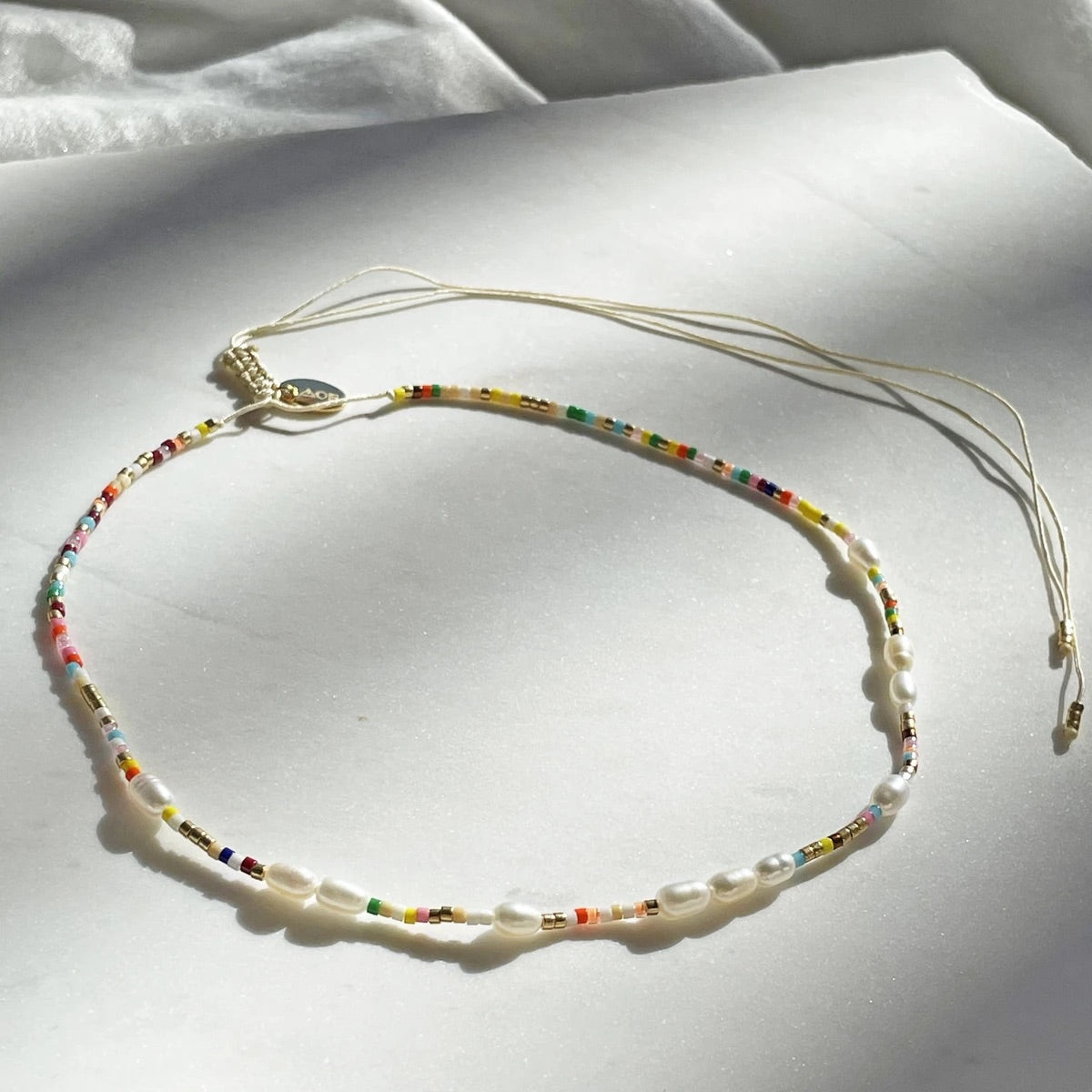 Arms Of Eve - Priscilla Gold and Pearl Choker