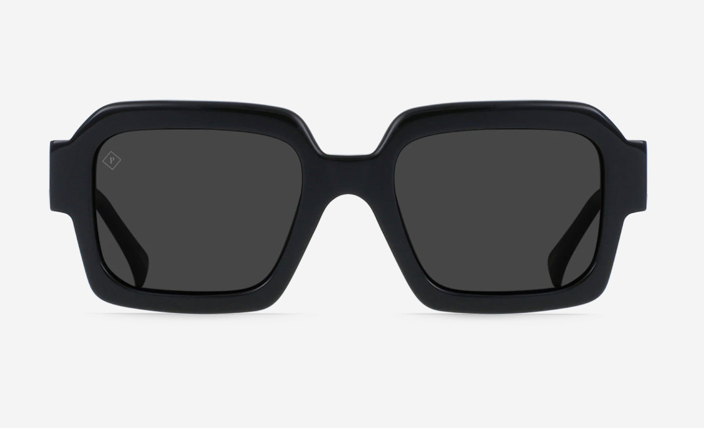 Raen - Mistiq - Crystal Black/Smoke Polarized