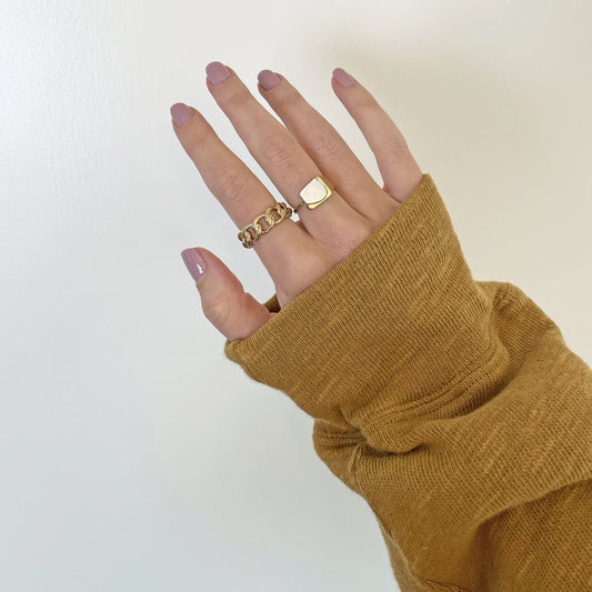 Arms Of Eve - Cleo Gold & Mother of Pearl Ring