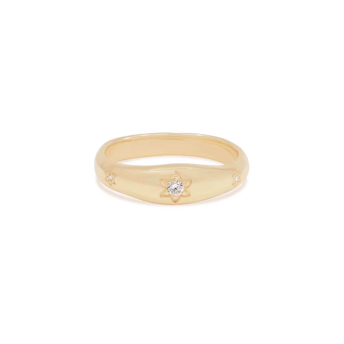 By Charlotte - Align Your Soul Ring - Gold