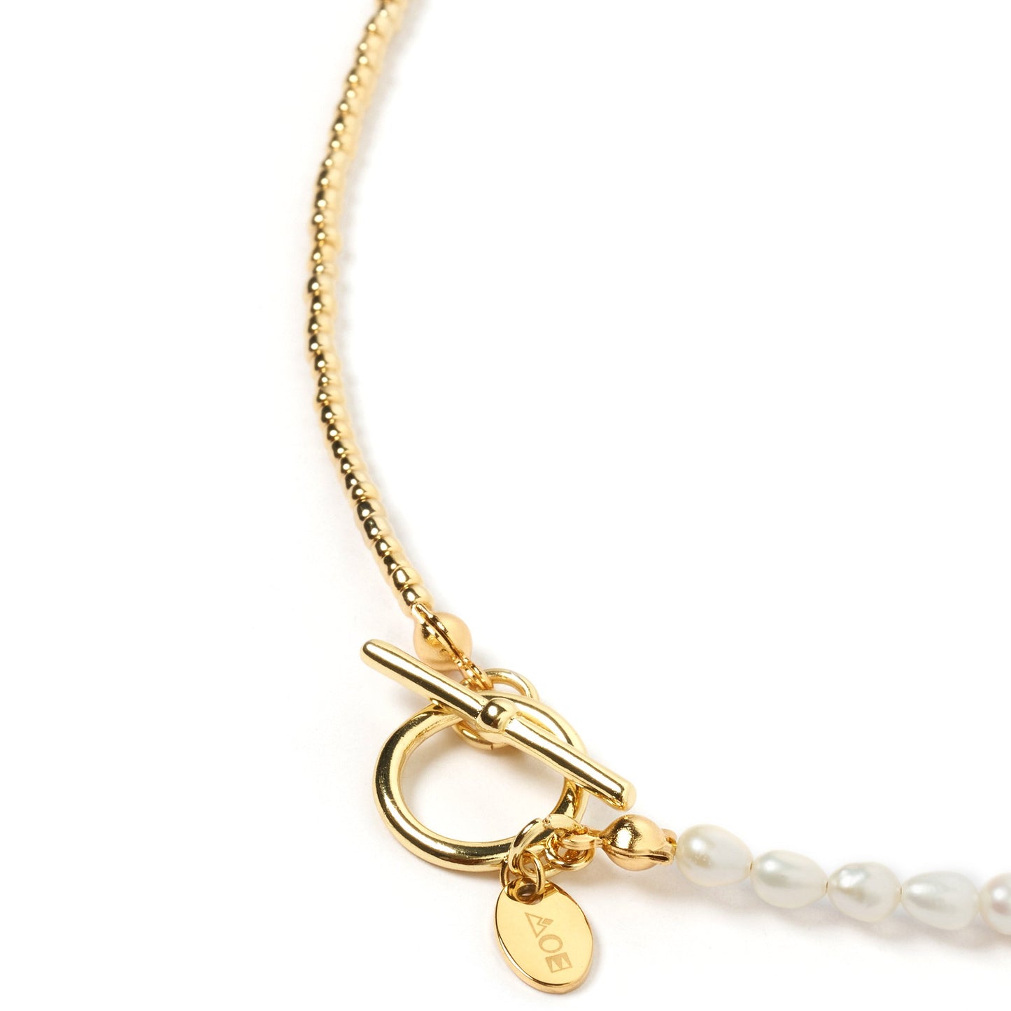 Arms Of Eve - Jacinta Pearl - Gold Necklace