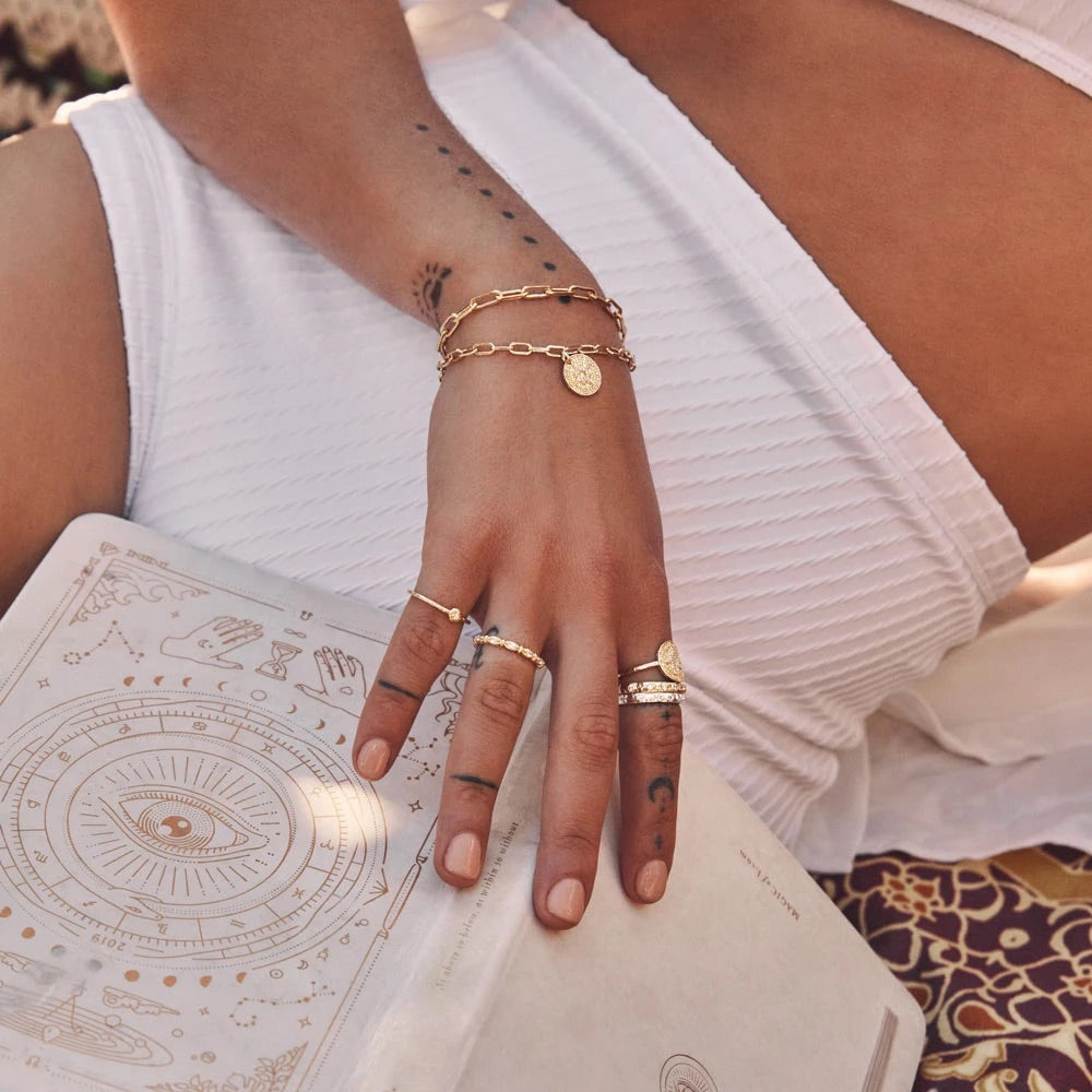 By Charlotte - Destiny Bracelet - Gold