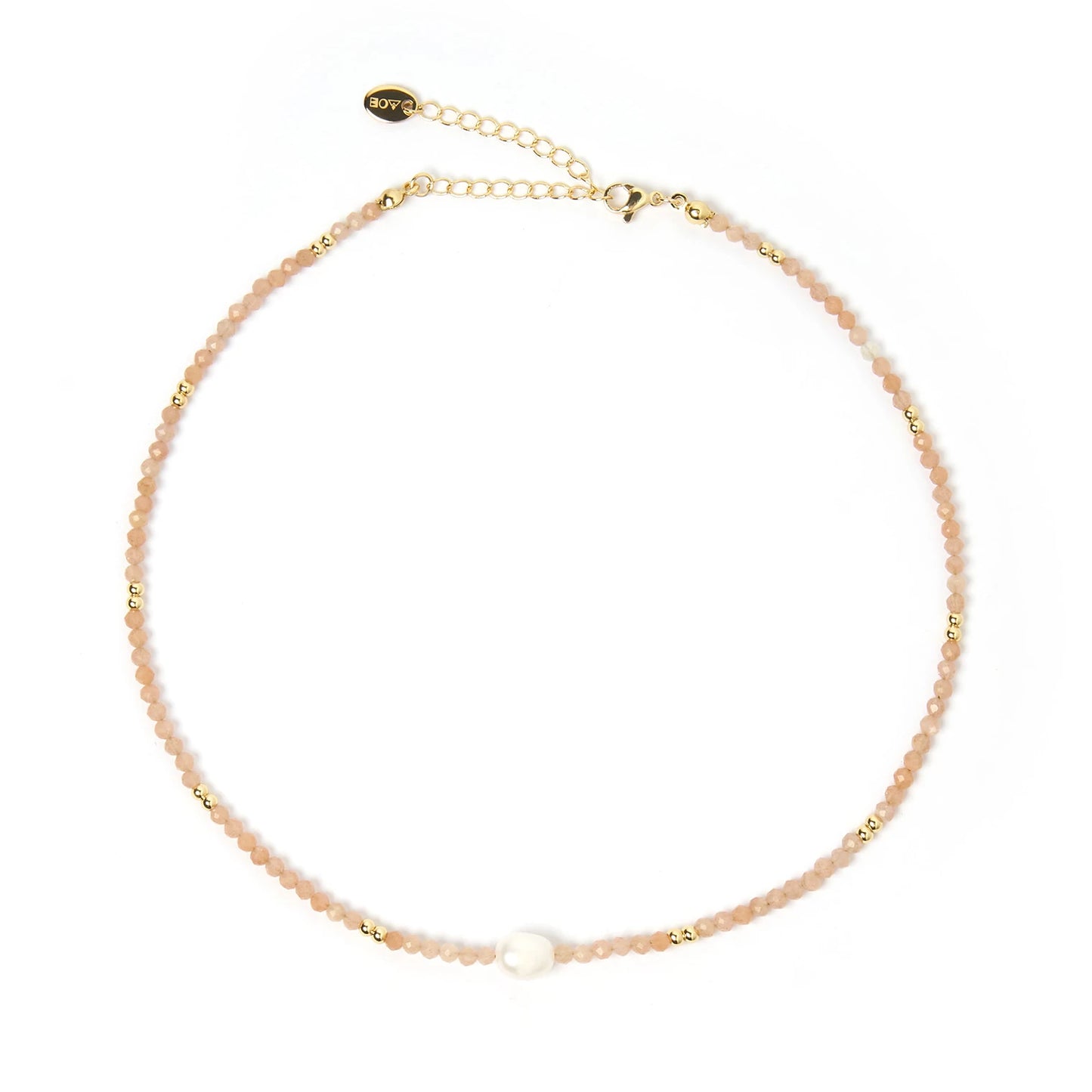Arms Of Eve - Mila Choker - Gemstone and Pearl