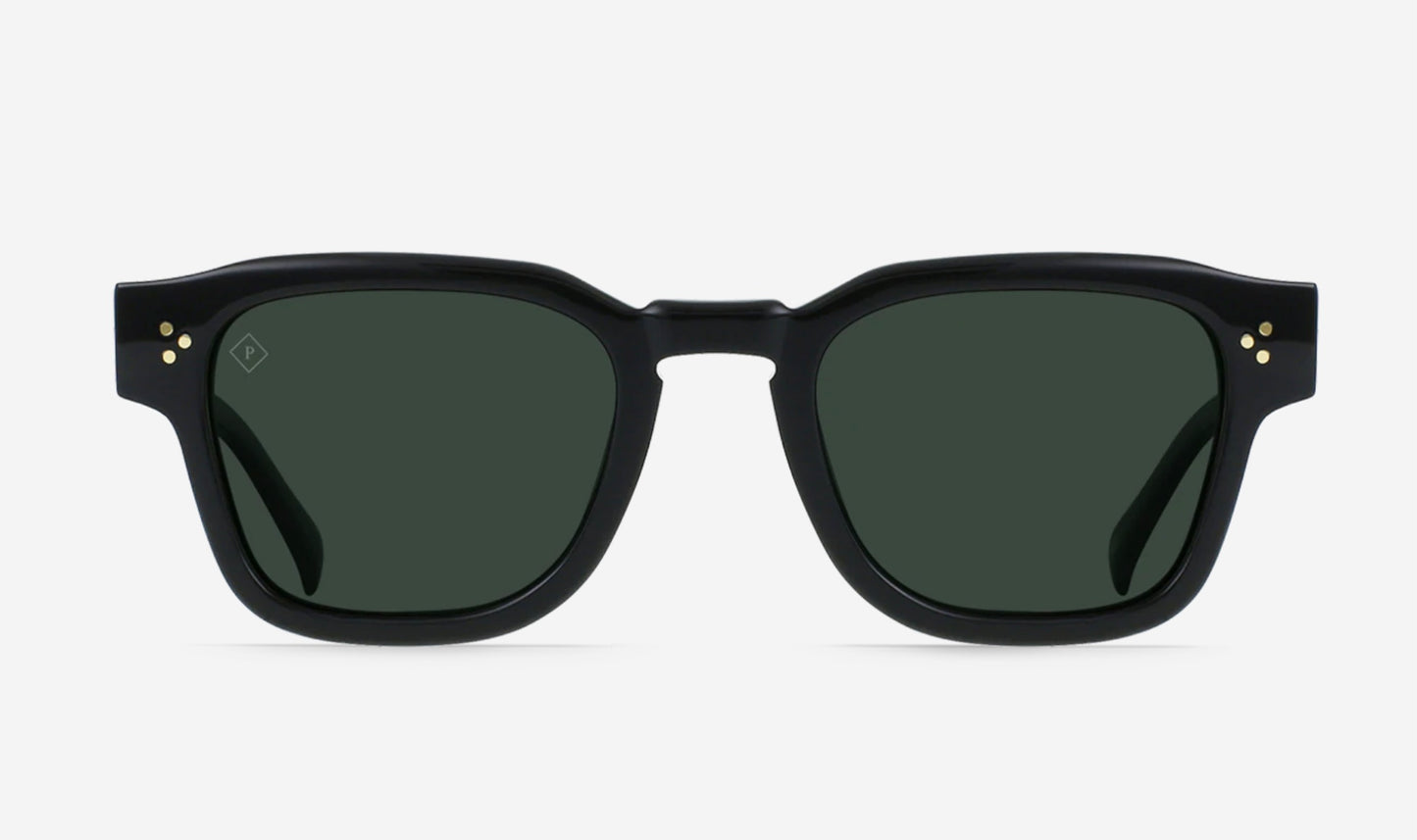 Raen - Rece - Crystal Black/Green Polarized