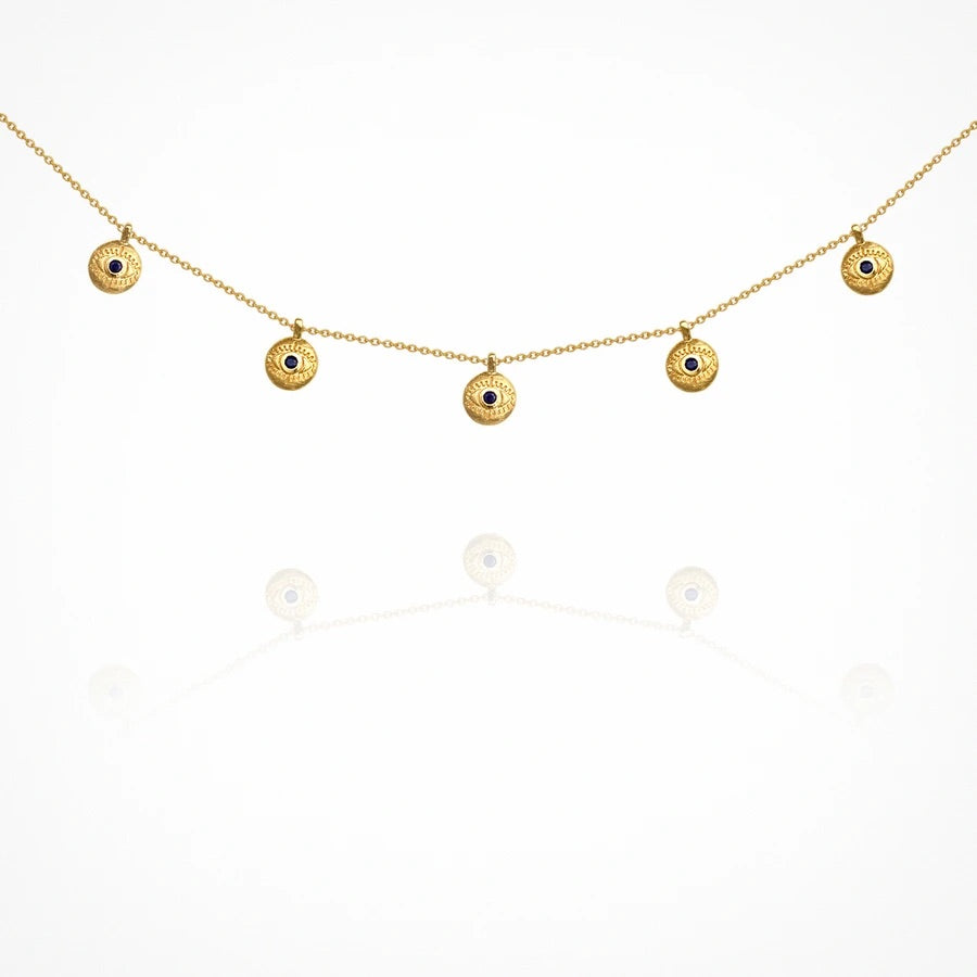 Temple Of The Sun - Blessing Necklace - Gold