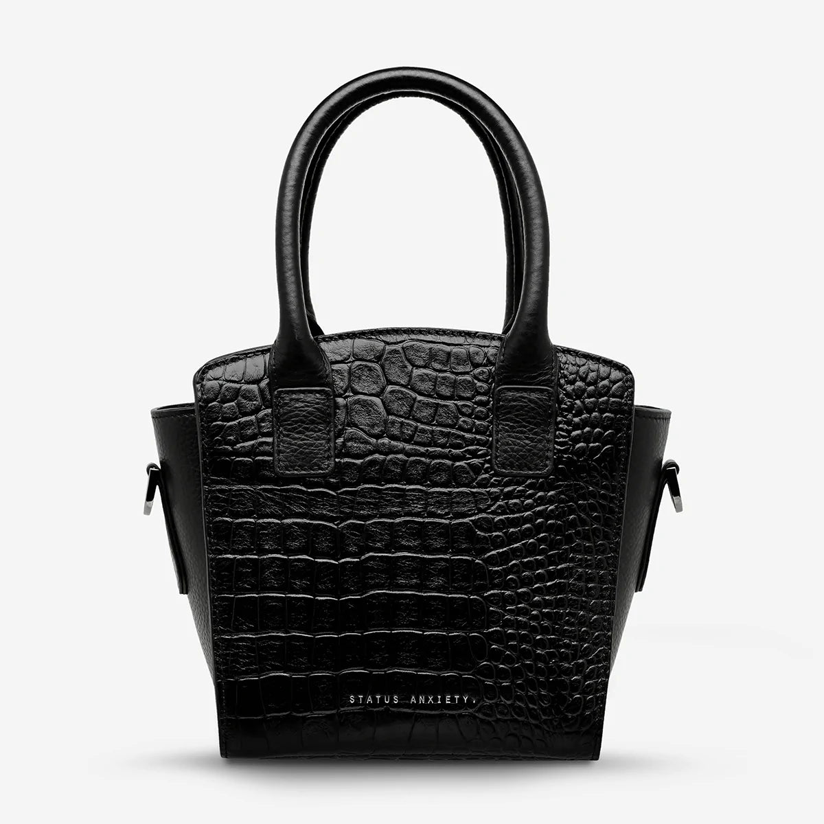 Status Anxiety - Worst Behind Us - Black Croc Embross