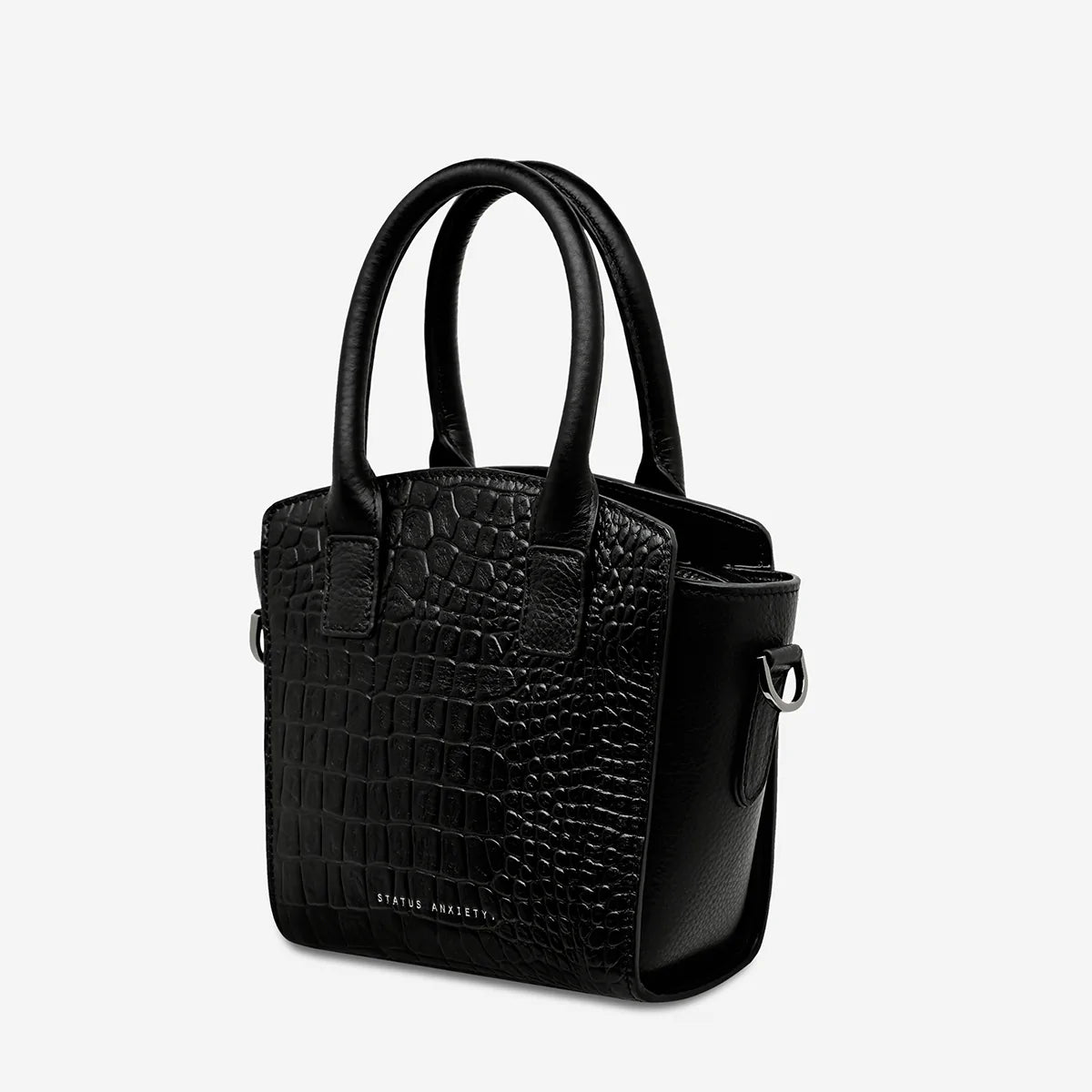 Status Anxiety - Worst Behind Us - Black Croc Embross