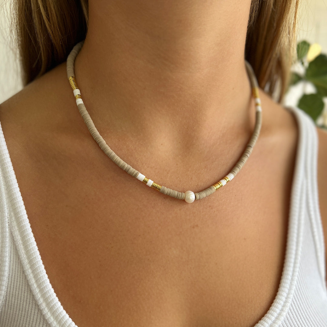 Arms Of Eve - Nomi Necklace - Iced Latte