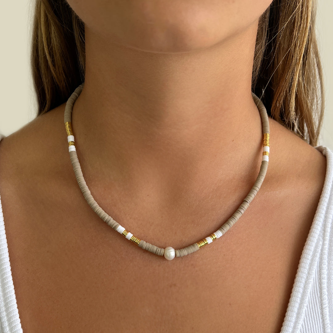 Arms Of Eve - Nomi Necklace - Iced Latte