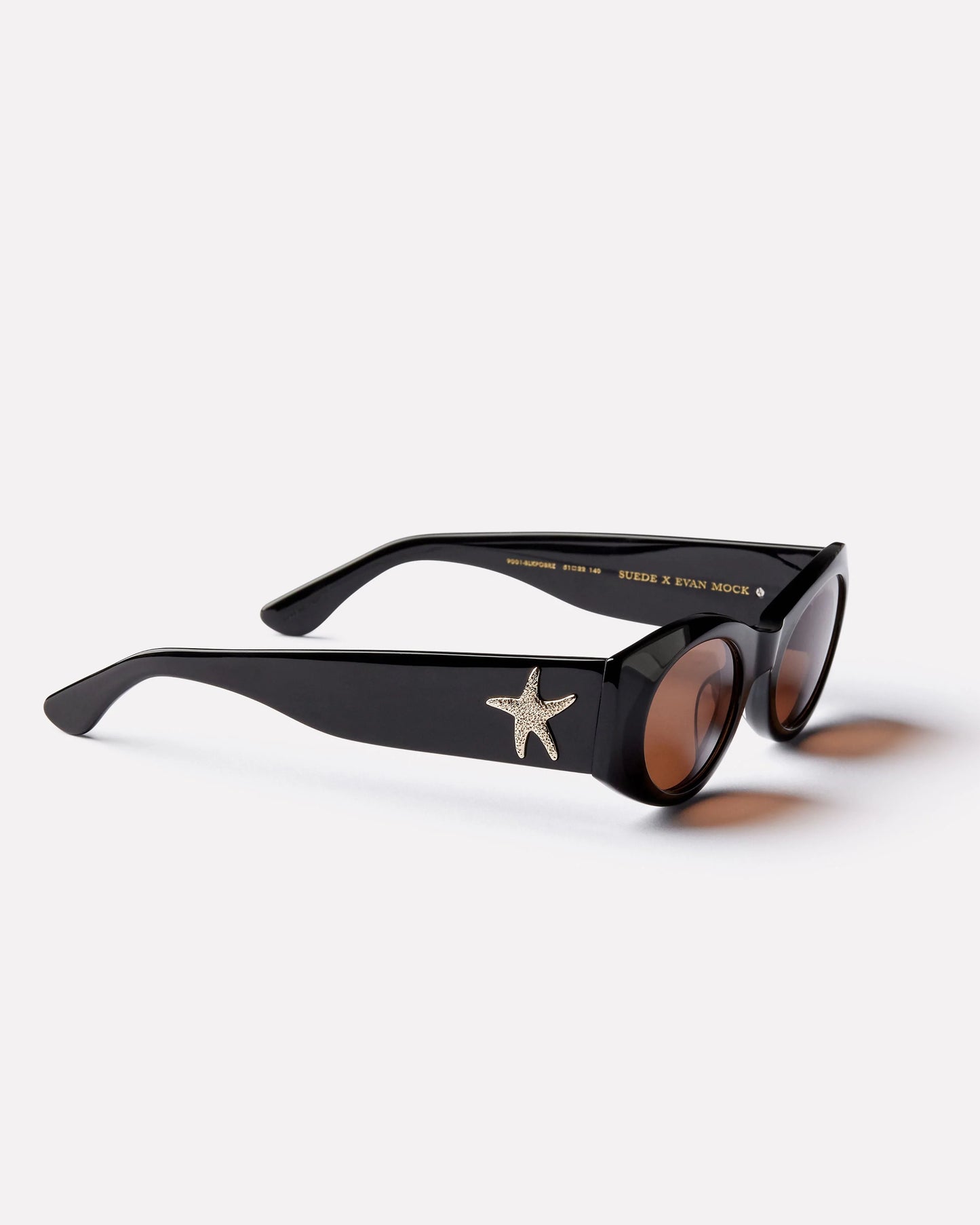 Epokhe - Suede - Black Polished / Bronze Amber