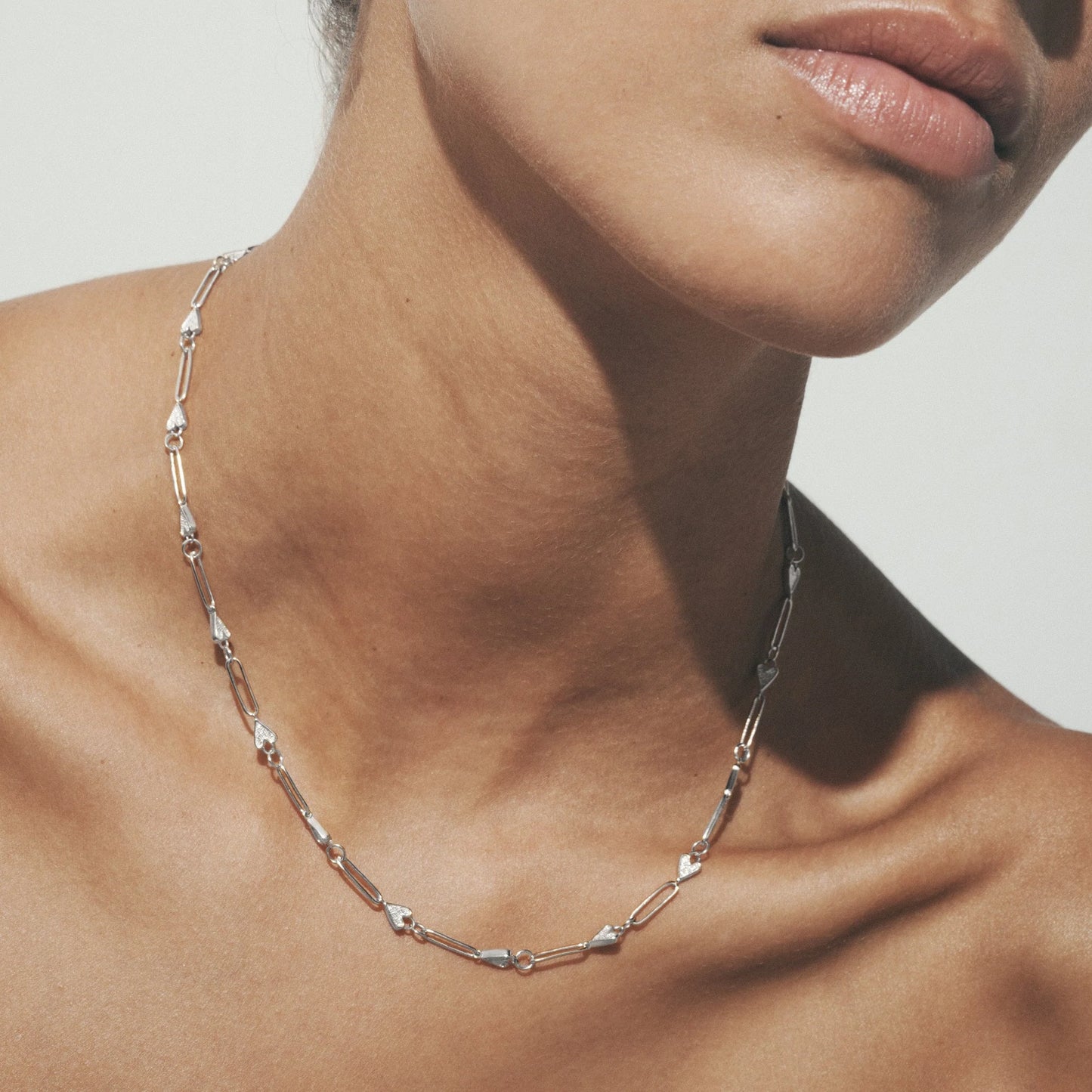 Temple of the Sun - Amore Chain Necklace - Silver