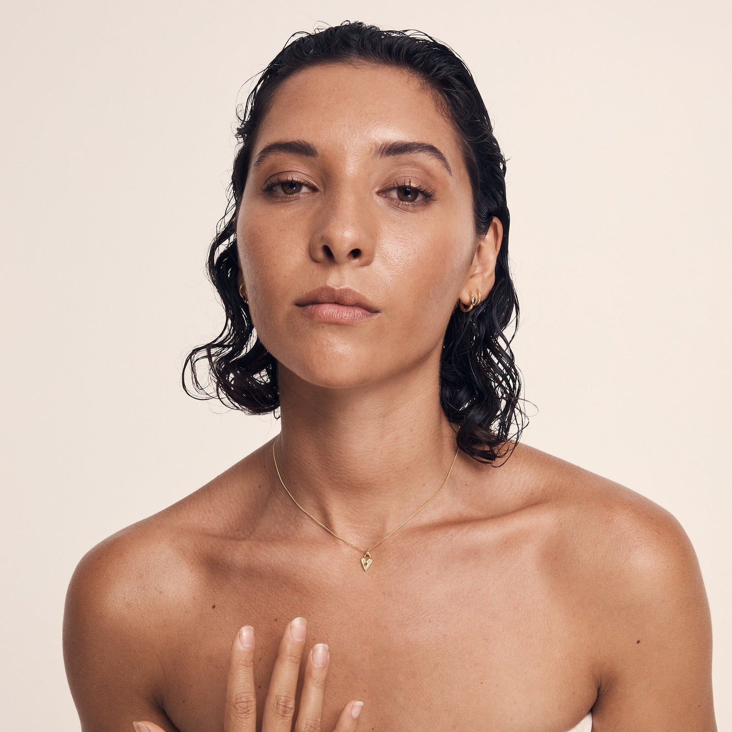 Temple Of The Sun - Amore Necklace - Gold