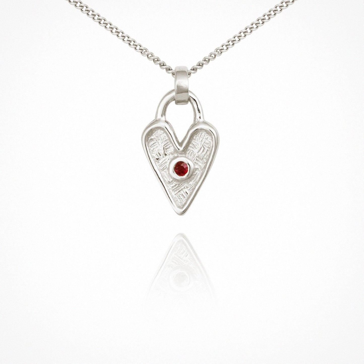 Temple Of The Sun - Amore Necklace - Silver