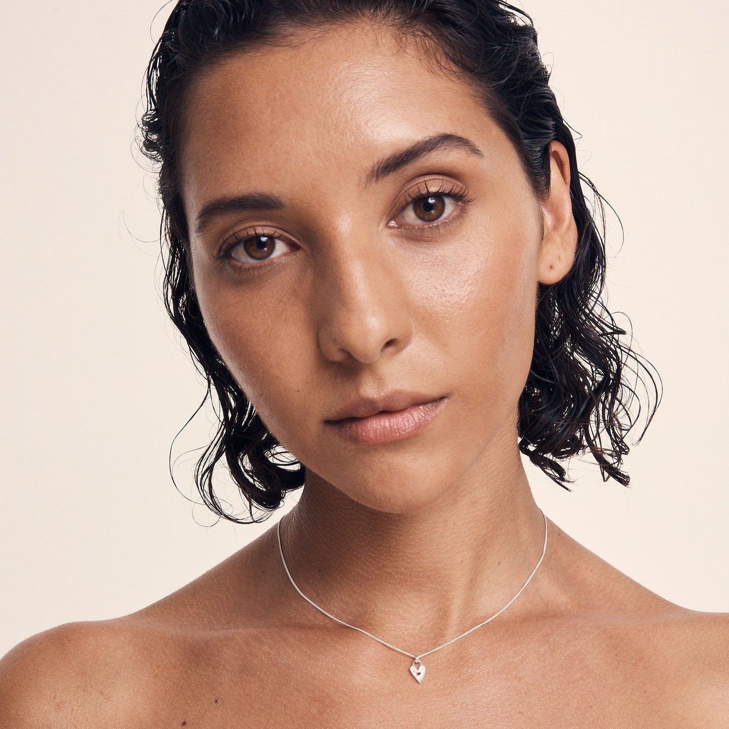 Temple Of The Sun - Amore Necklace - Silver