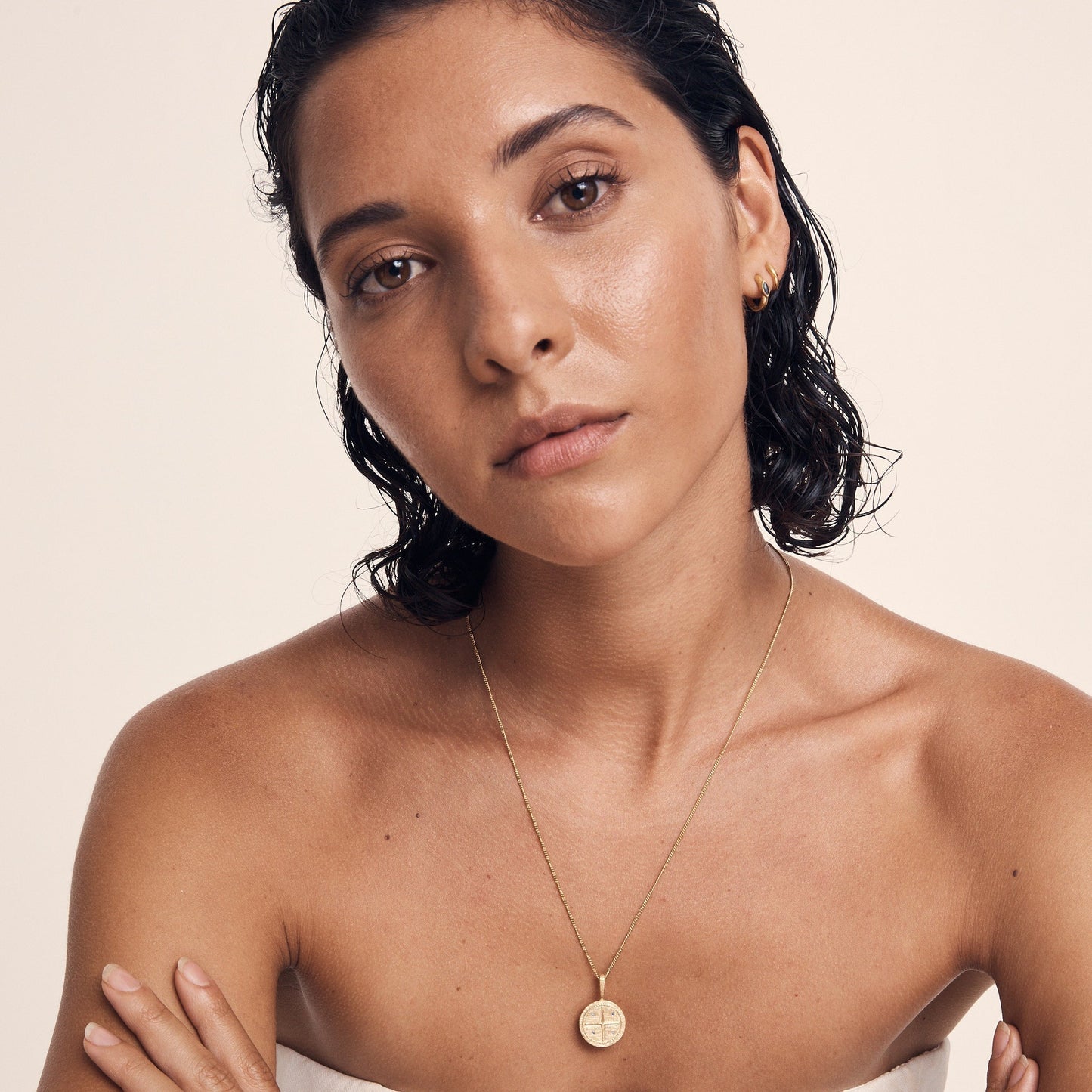 Temple of The Sun - Atlas Necklace - Gold