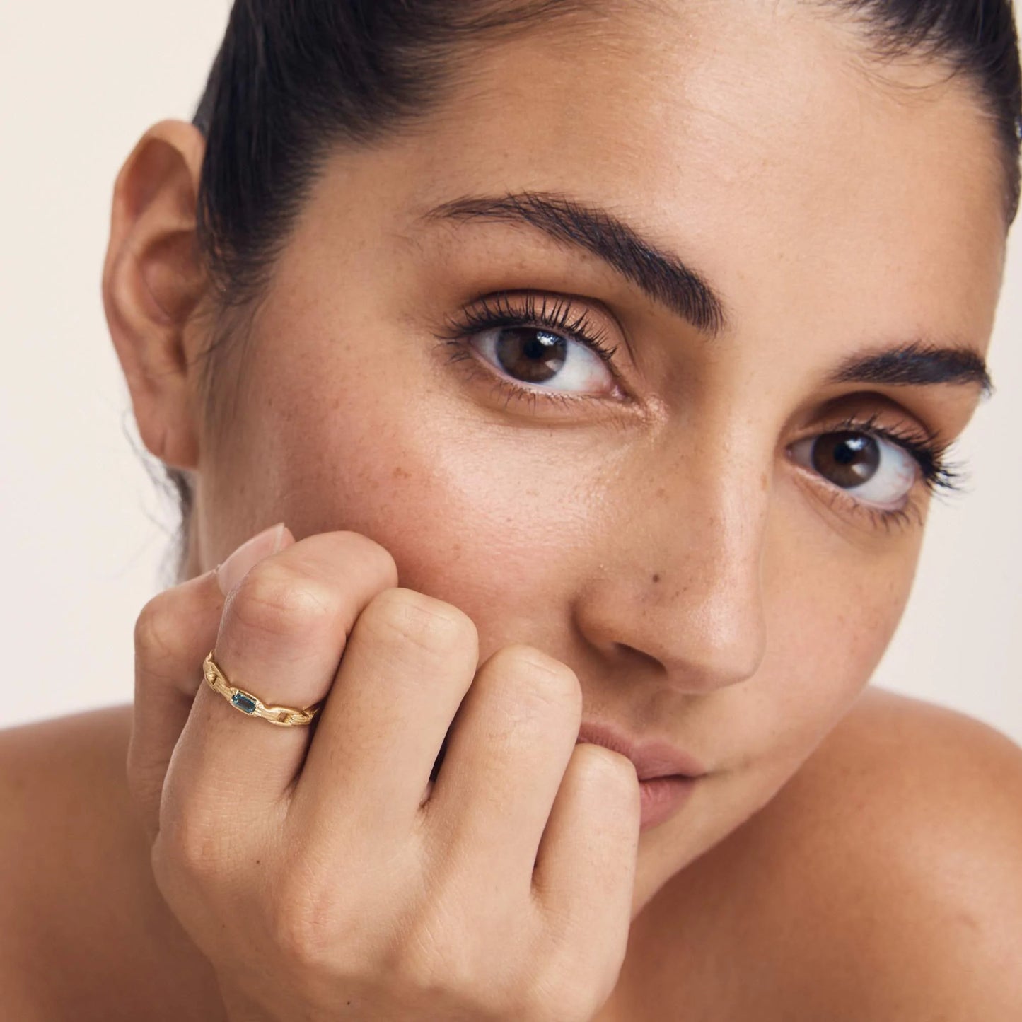 Temple Of The Sun - Ava Ring - Gold