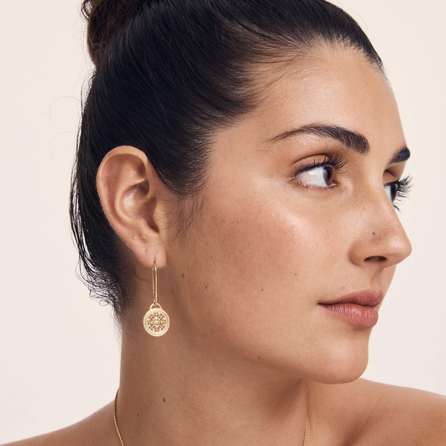 Temple Of The Sun - Dafni Earrings - Gold