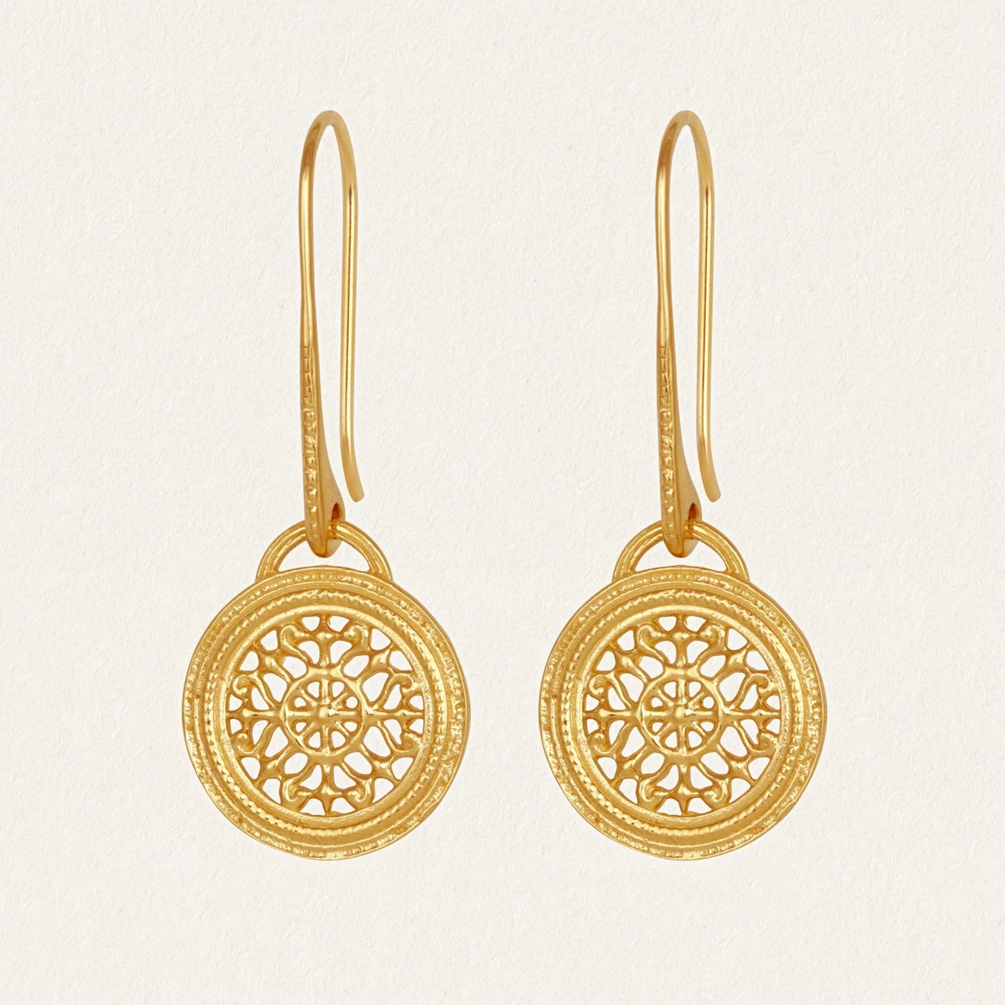Temple Of The Sun - Dafni Earrings - Gold