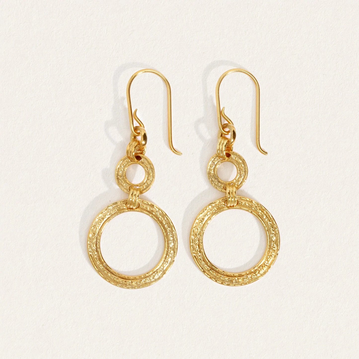 Temple of the Sun - Eliane Earrings - Gold