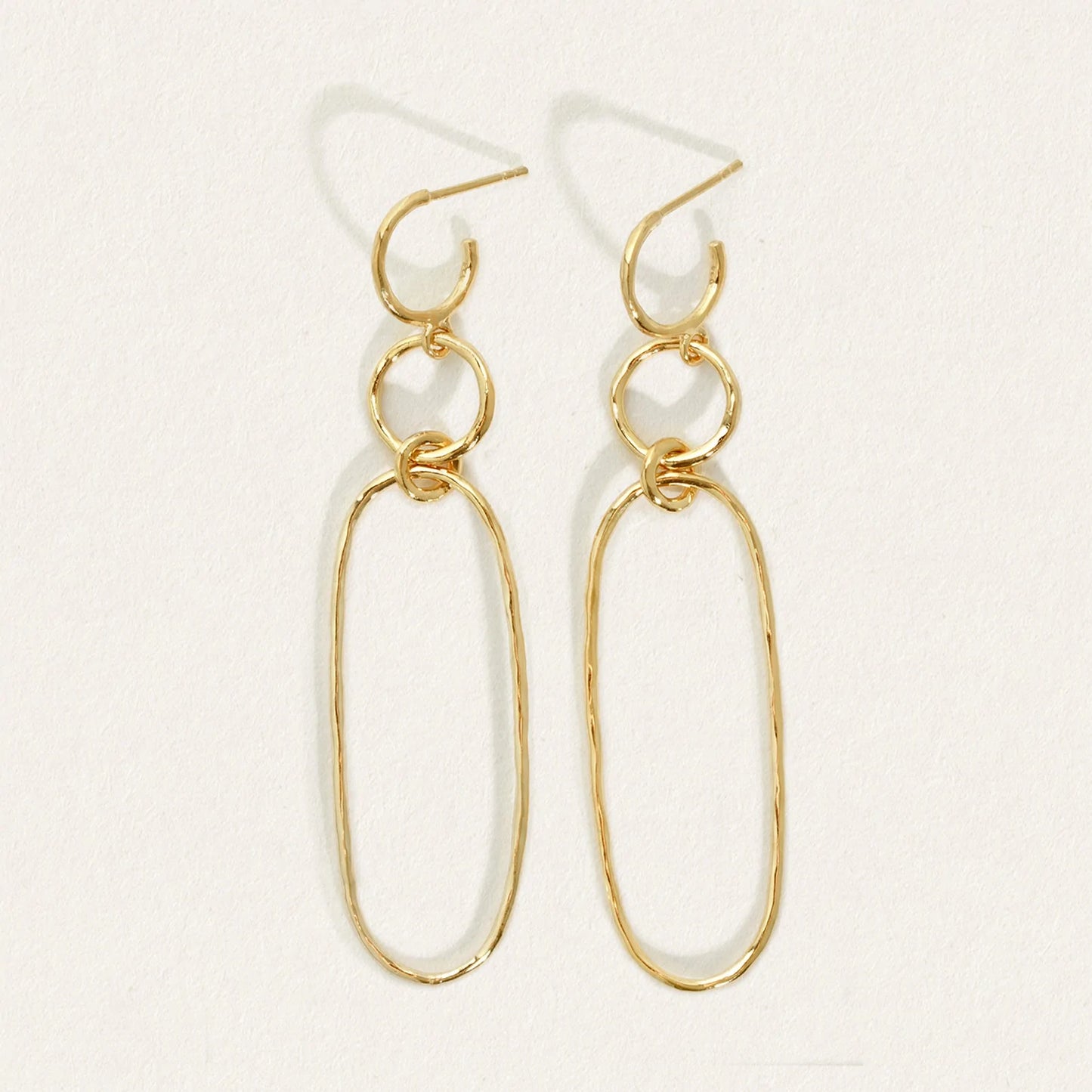 Temple Of The Sun - Elsie Earrings - Gold