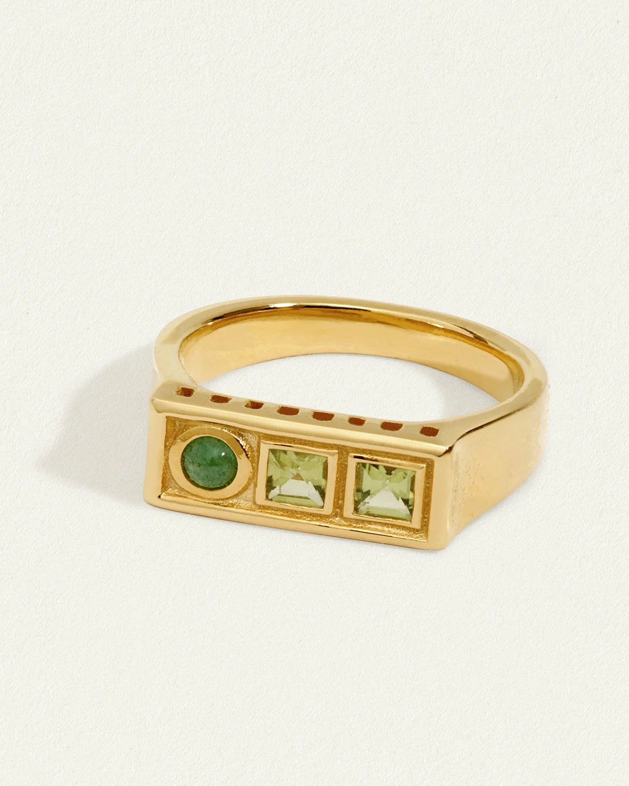 Temple Of The Sun - Florence Ring - Gold