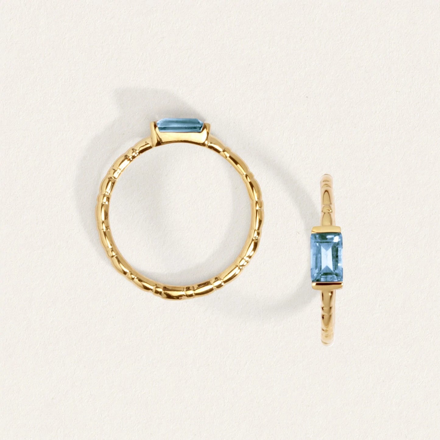Temple Of The Sun - Pia Topaz Ring - Gold
