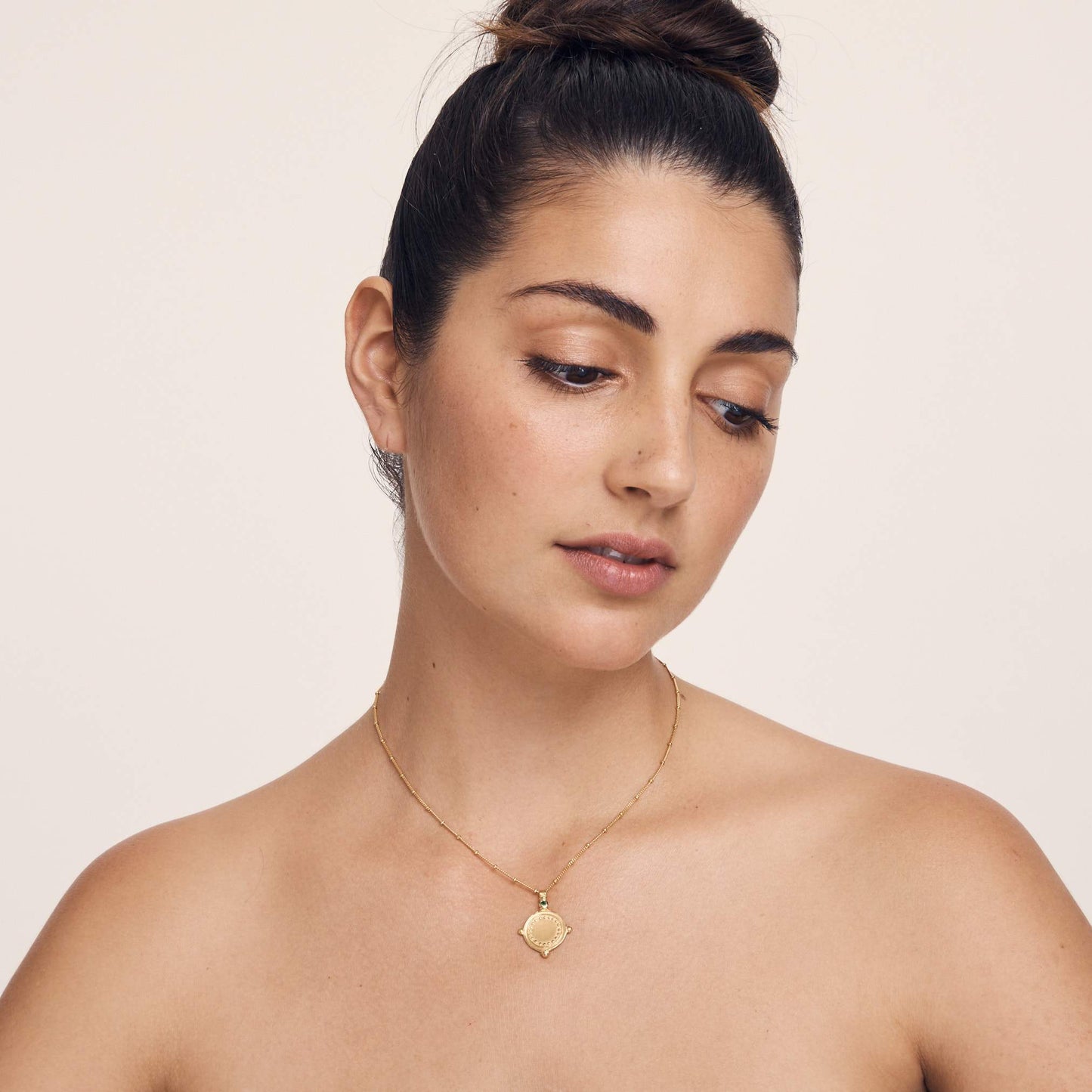 Sura - Necklace Sapphire Gold