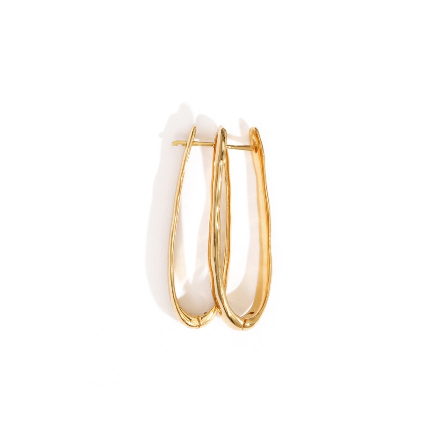 Temple Of The Sun - Kaolin Earrings - Gold