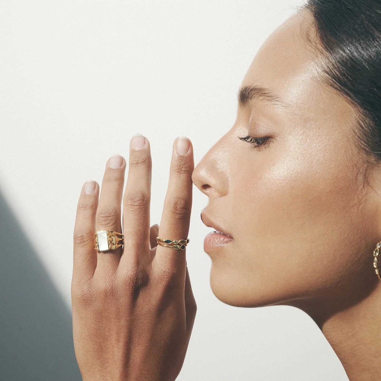 Temple Of The Sun - Lotus Ring - Gold
