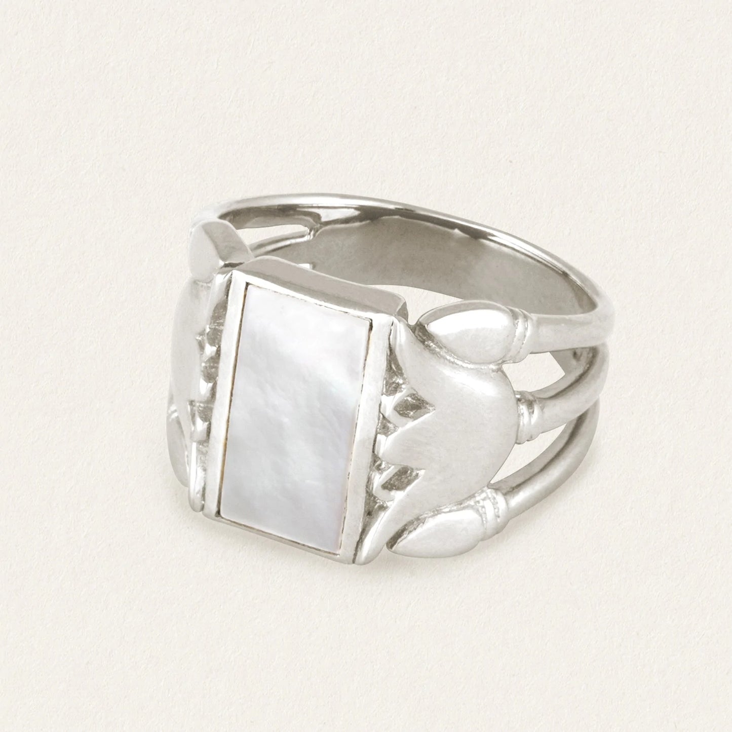 Temple Of The Sun - Lotus Ring - Silver