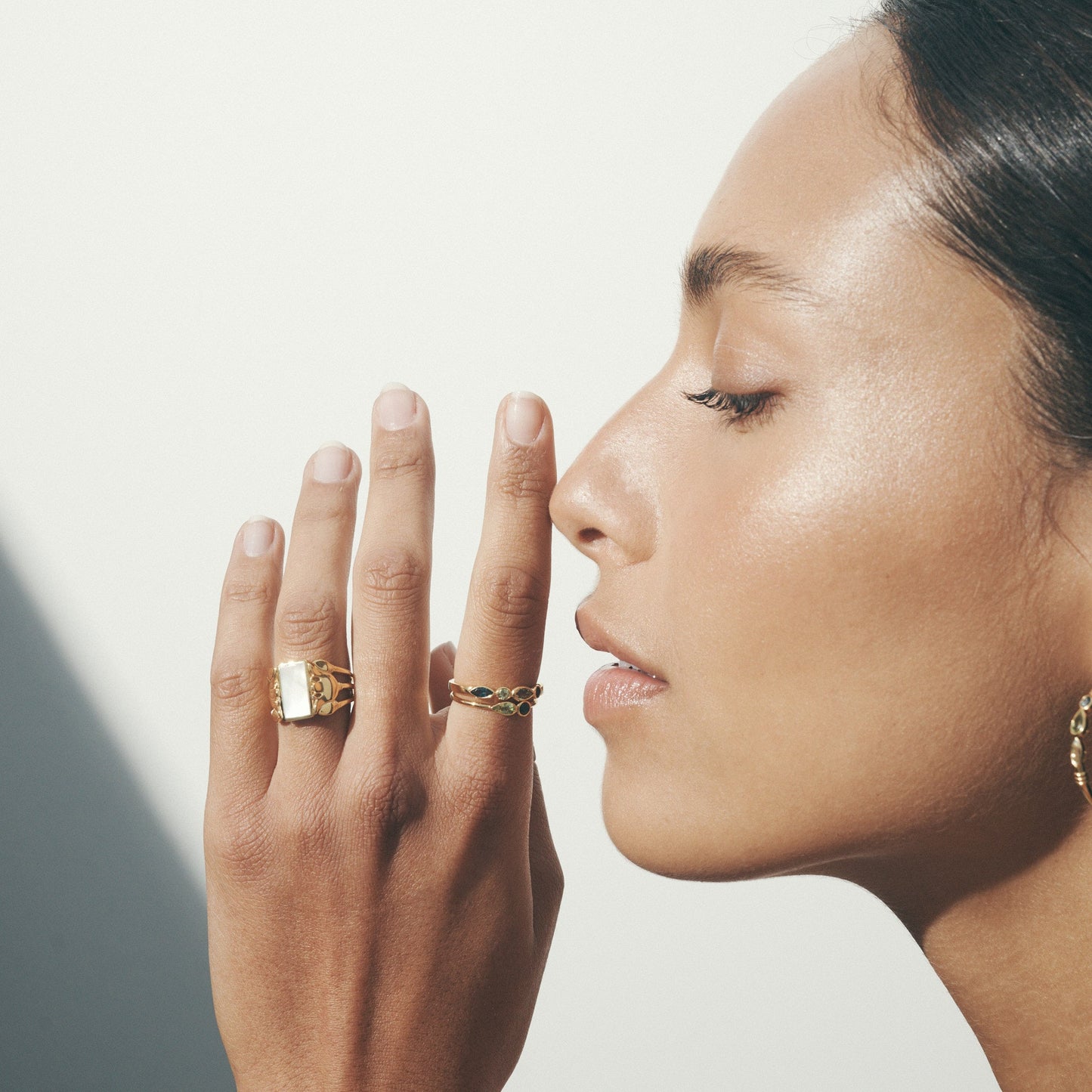 Temple Of The Sun - Melita Ring - Gold