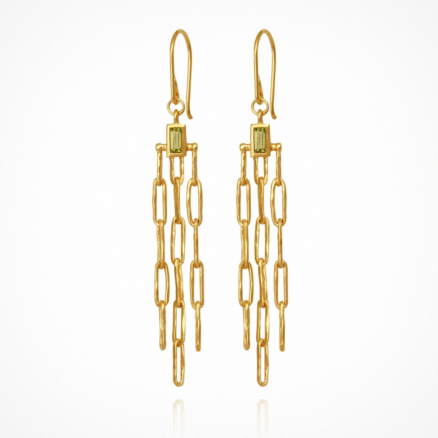 Temple Of The Sun - Olea Earrings - Gold