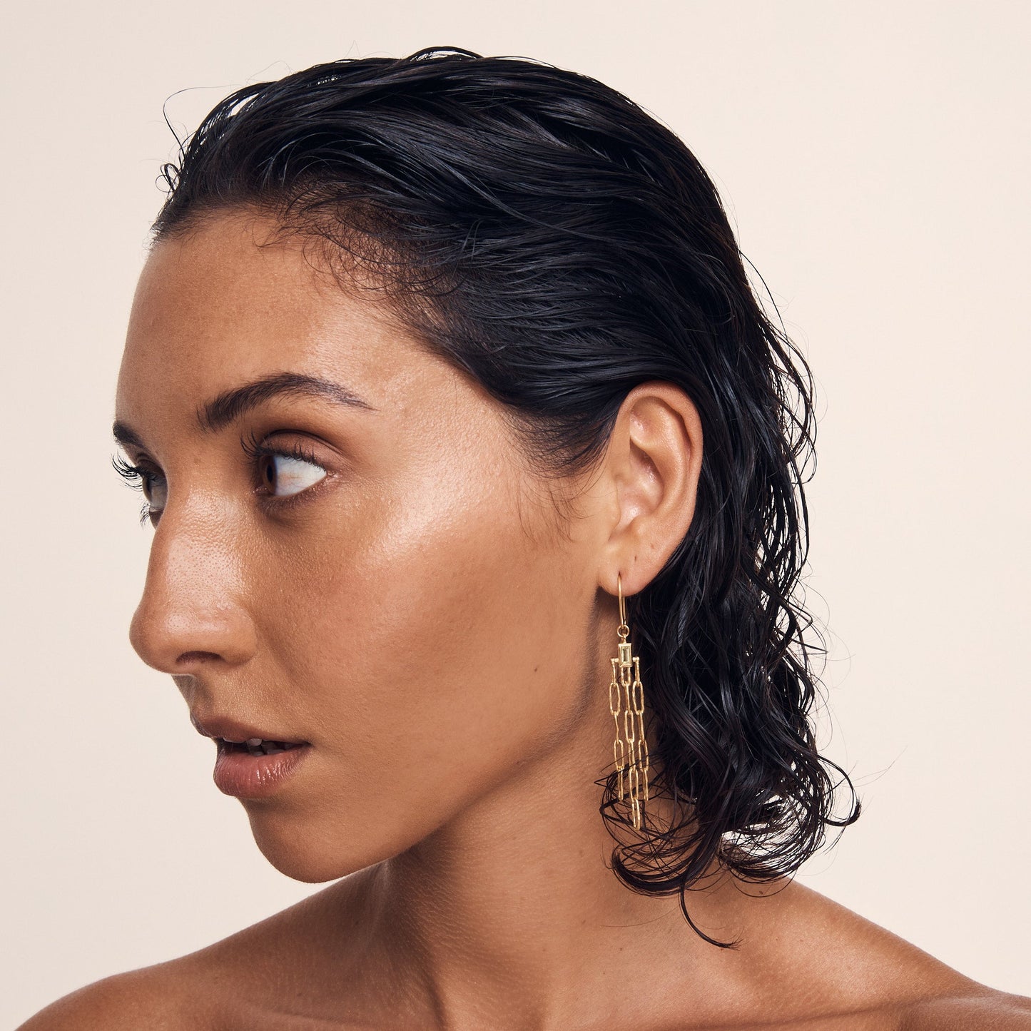 Temple Of The Sun - Olea Earrings - Gold