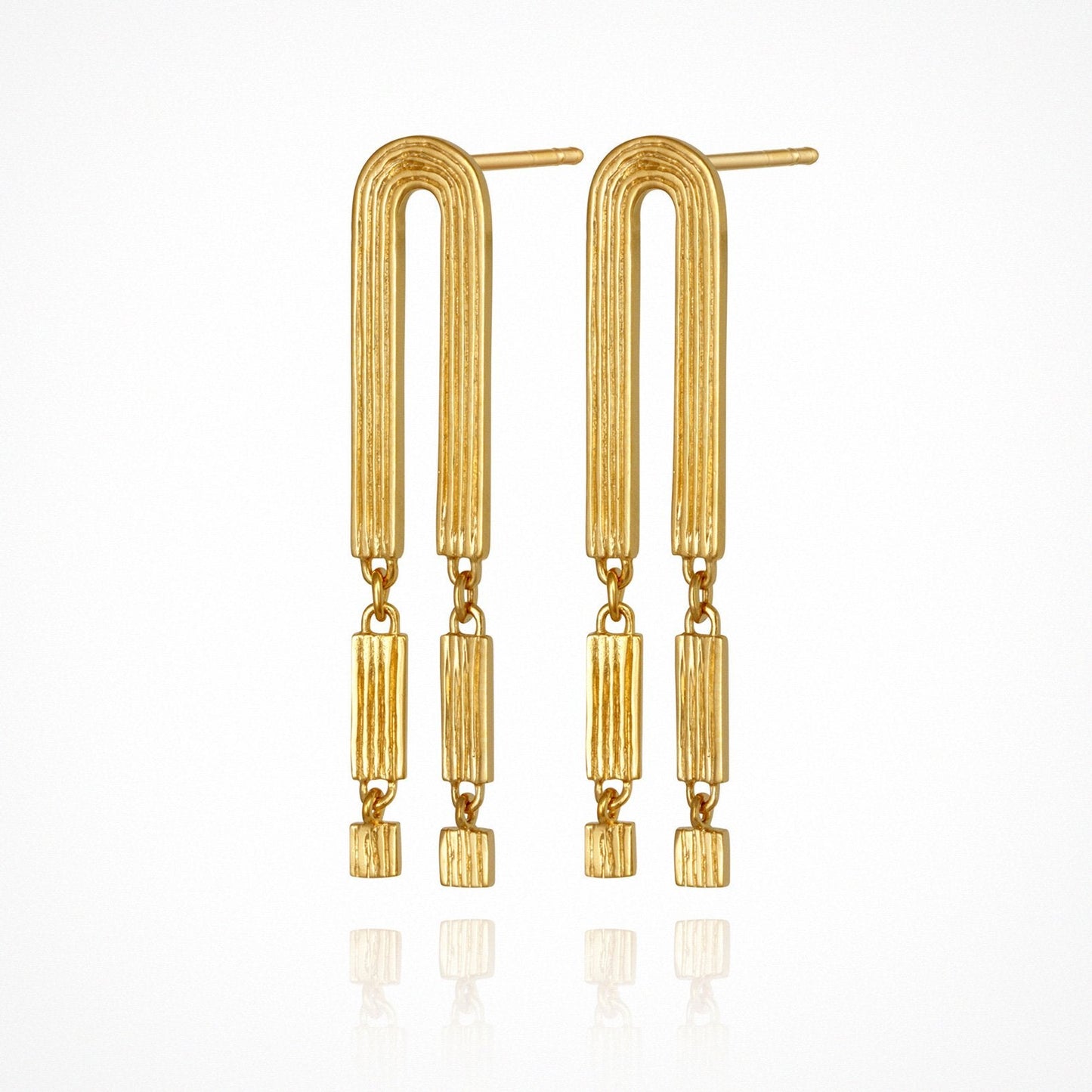 Renata Arch Earrings - Gold
