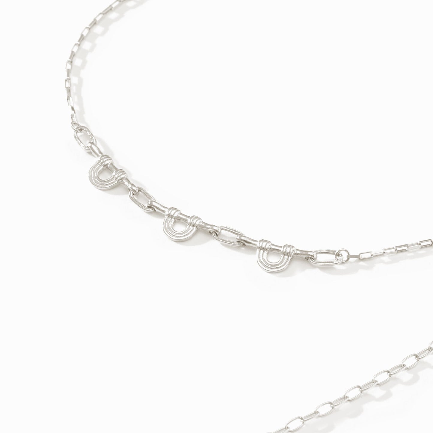 Renata Arch Necklace - Silver