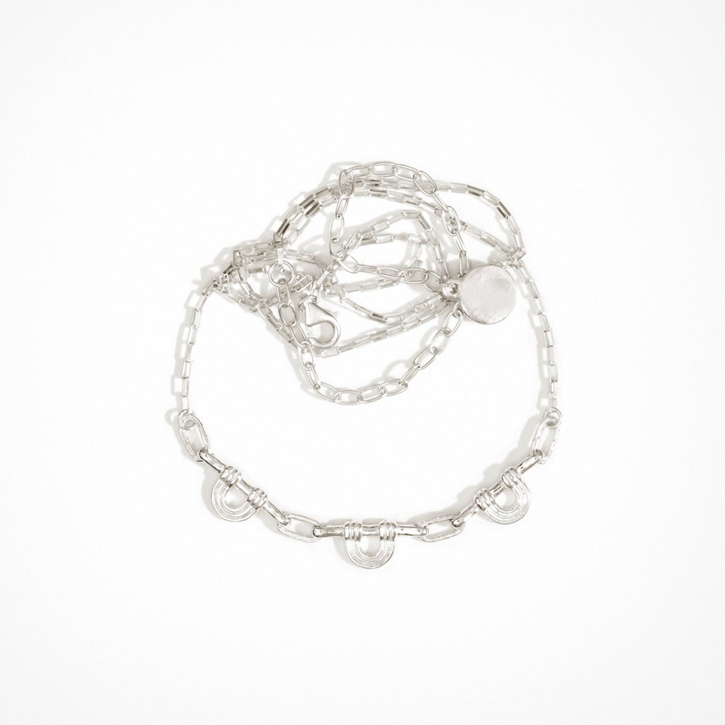 Renata Arch Necklace - Silver
