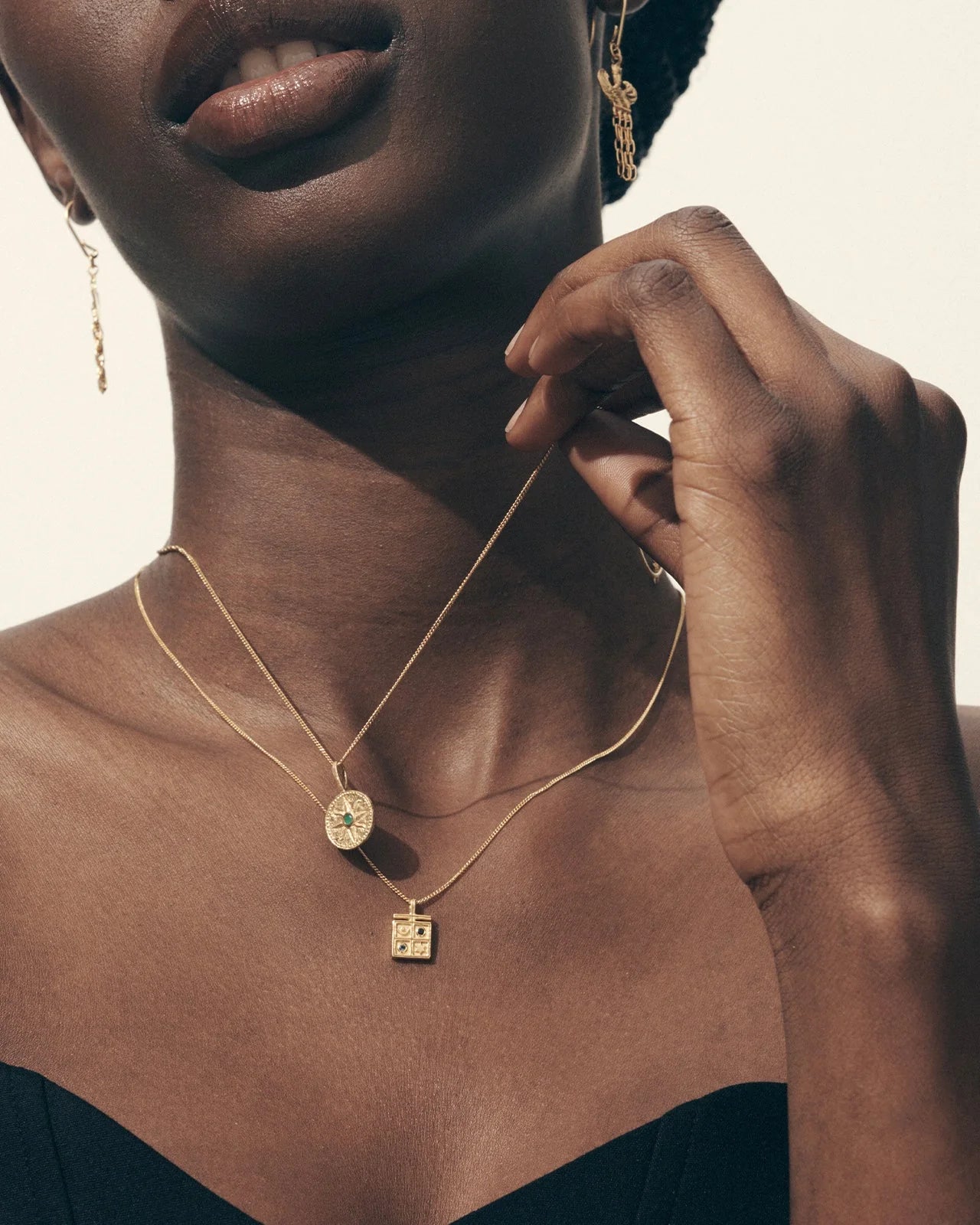 Temple Of The Sun - Solana Necklace - Gold