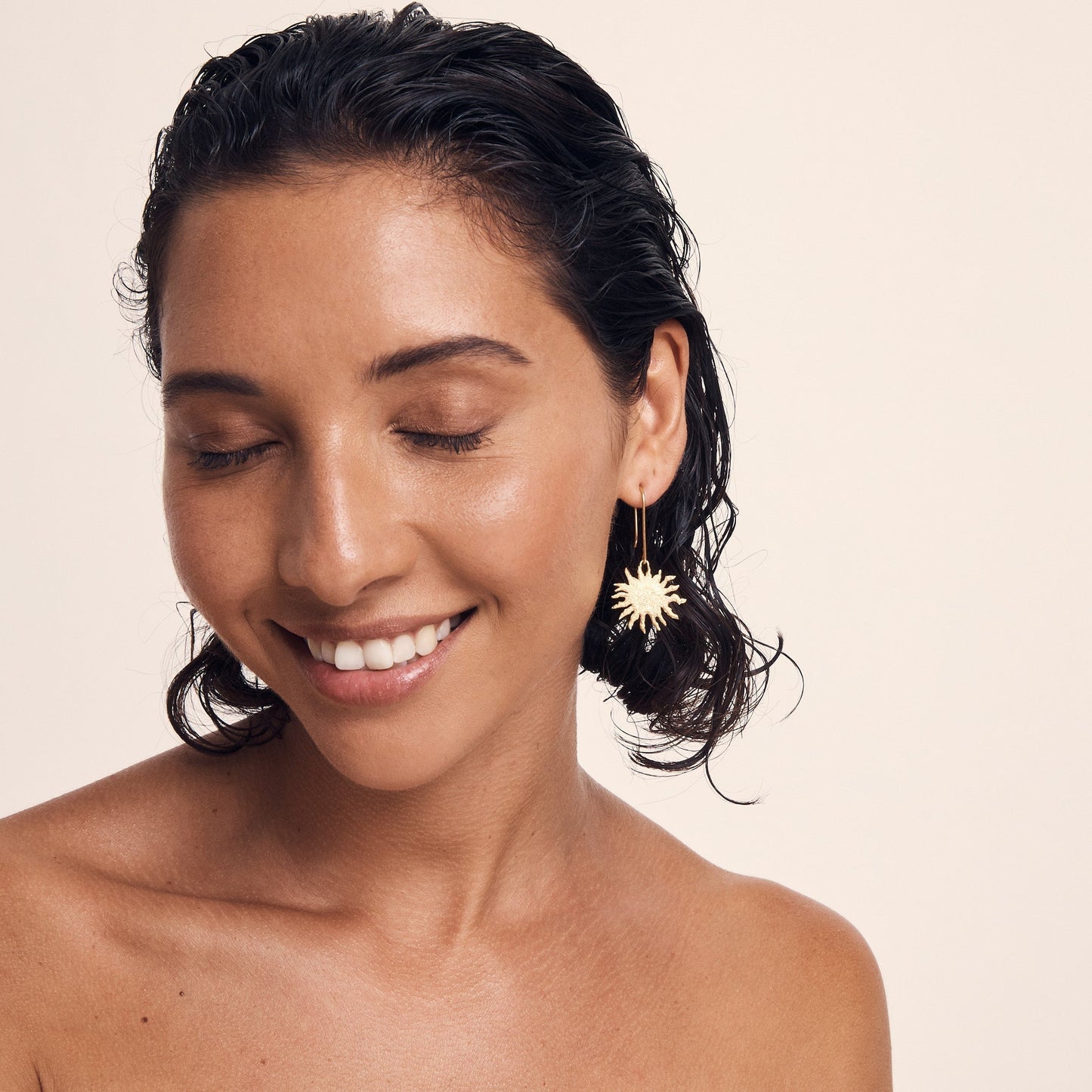 Temple Of The Sun - Soleil Earrings - Gold