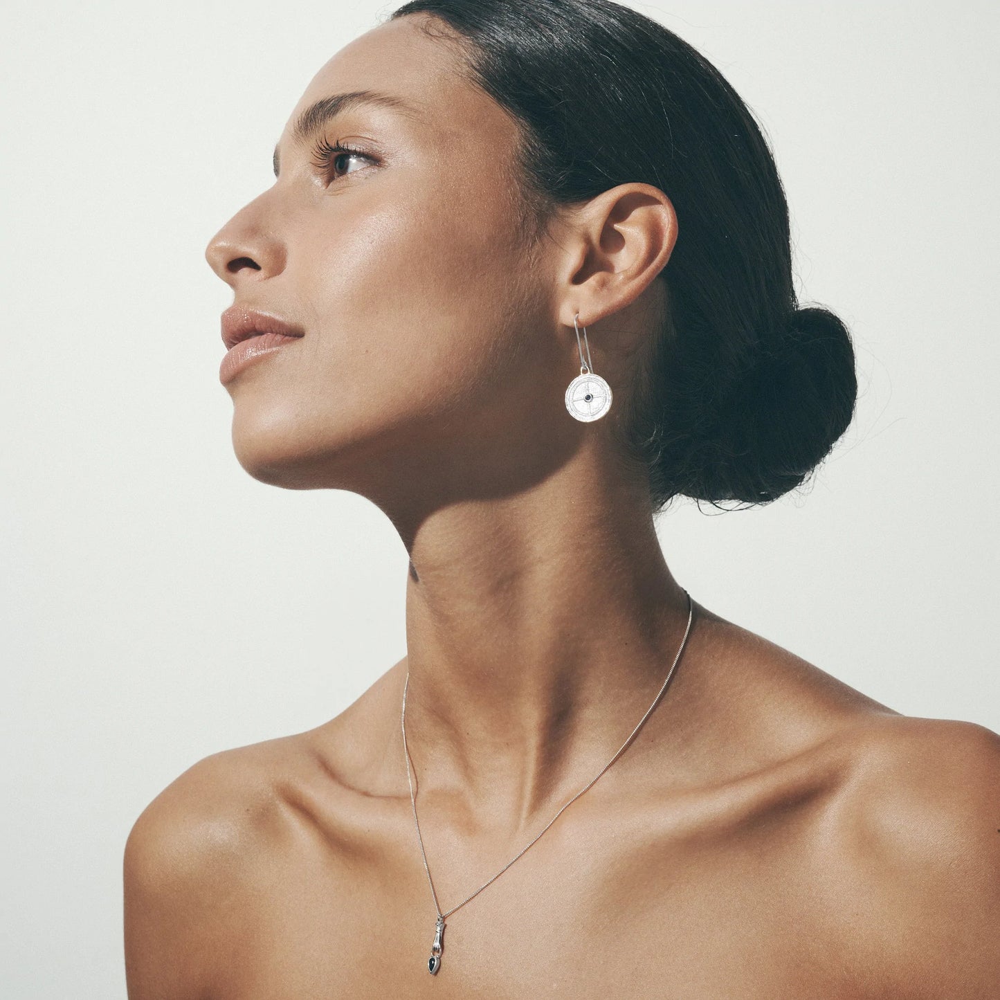 Temple Of The Sun - Sophia Necklace - Silver