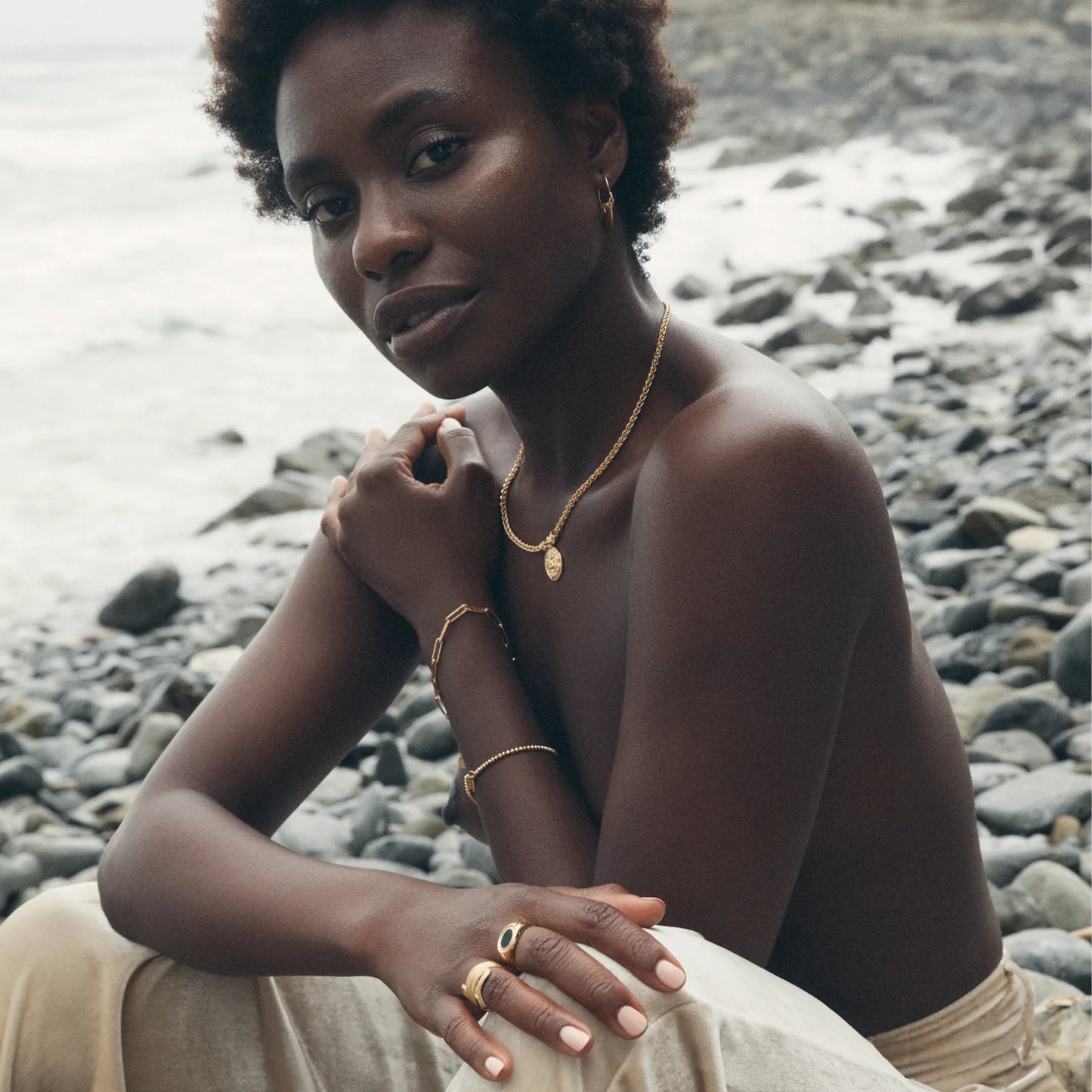 Temple Of The Sun - Stella Bracelet - Gold
