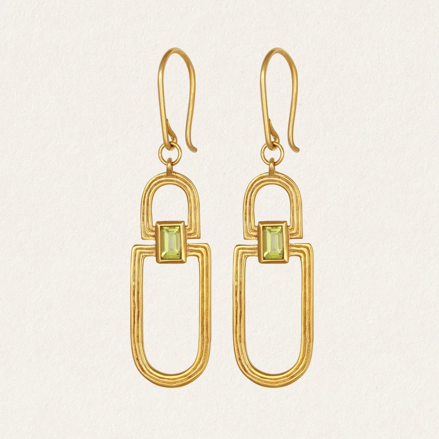 Temple Of The Sun - Vault Earrings - Gold