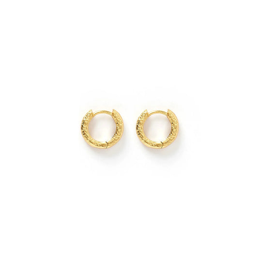 Arms Of Eve - Luka Huggie Earrings - Gold