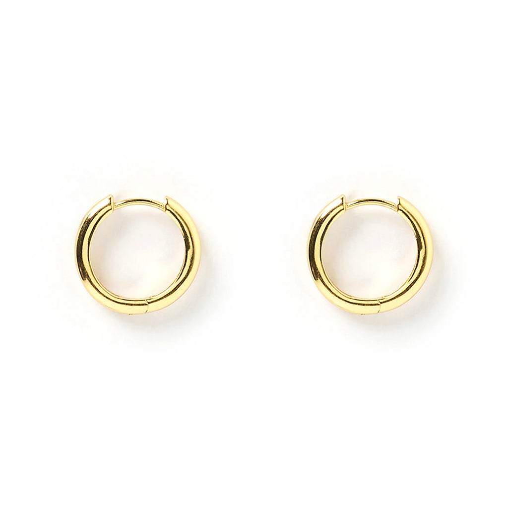 Arms Of Eve - Jett Hoop Earrings - Gold
